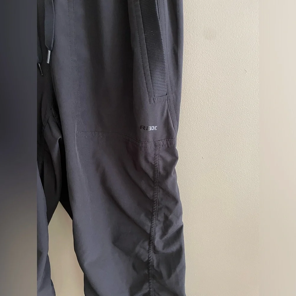 RBX: Black Athletic Capri Pants